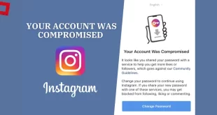 رفع پیغام your account was compromised - حساب شما به خطرافتاده